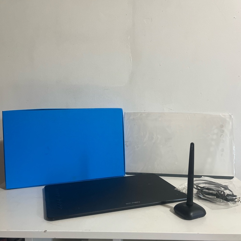 XP-Pem Wireless Graphics Tablet with Pen - Black 14”x 8.5”